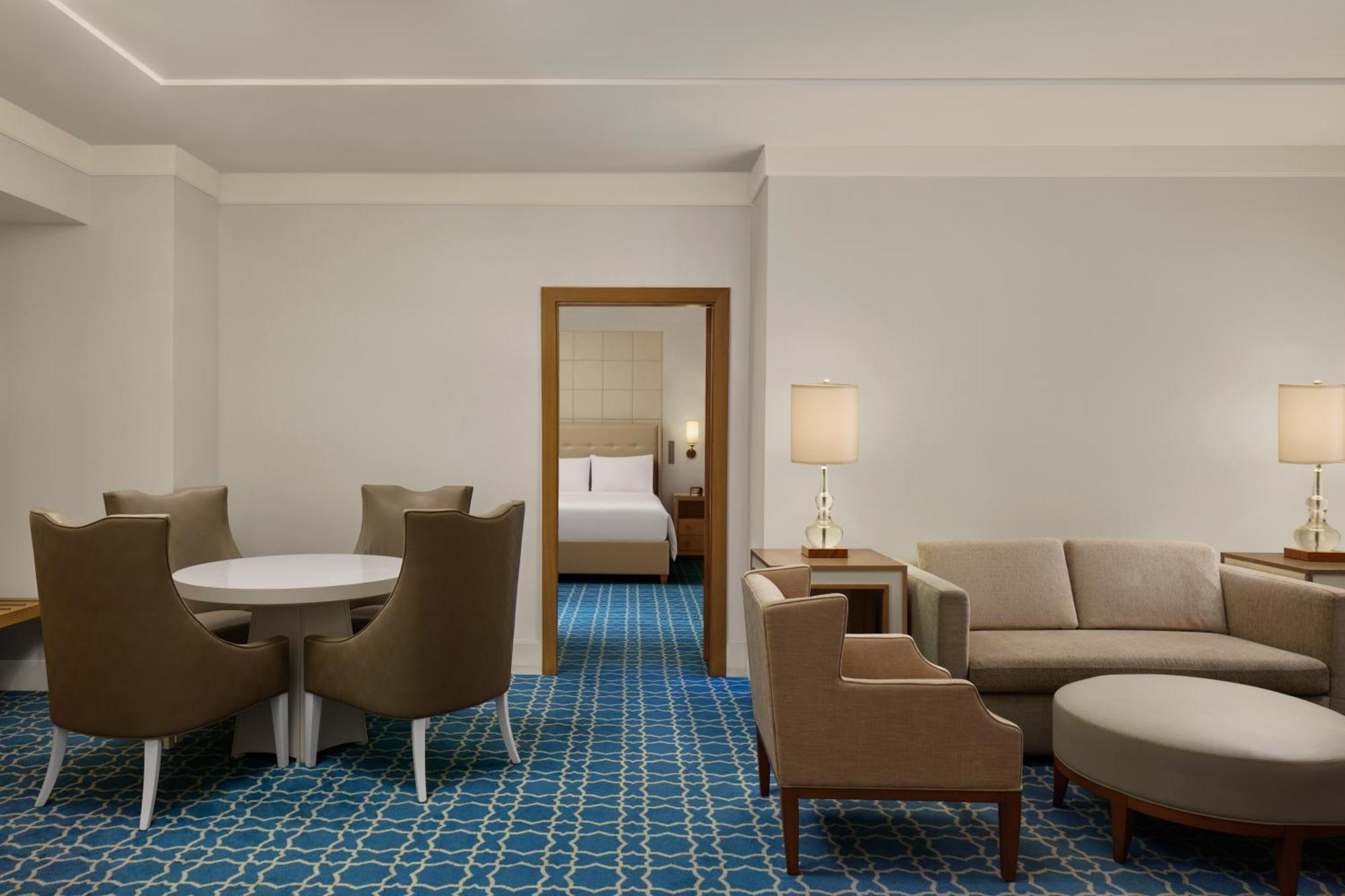 ヒルトン マッカ コンベンション ホテル メッカ エクステリア 写真 A suite at the hotel