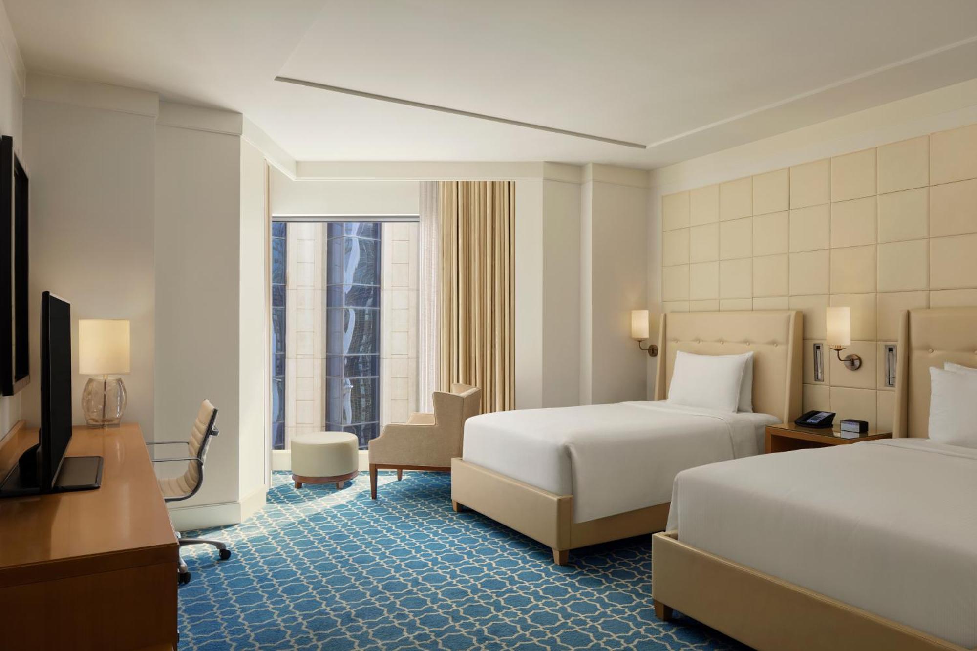 ヒルトン マッカ コンベンション ホテル メッカ エクステリア 写真 A guest room at the hotel