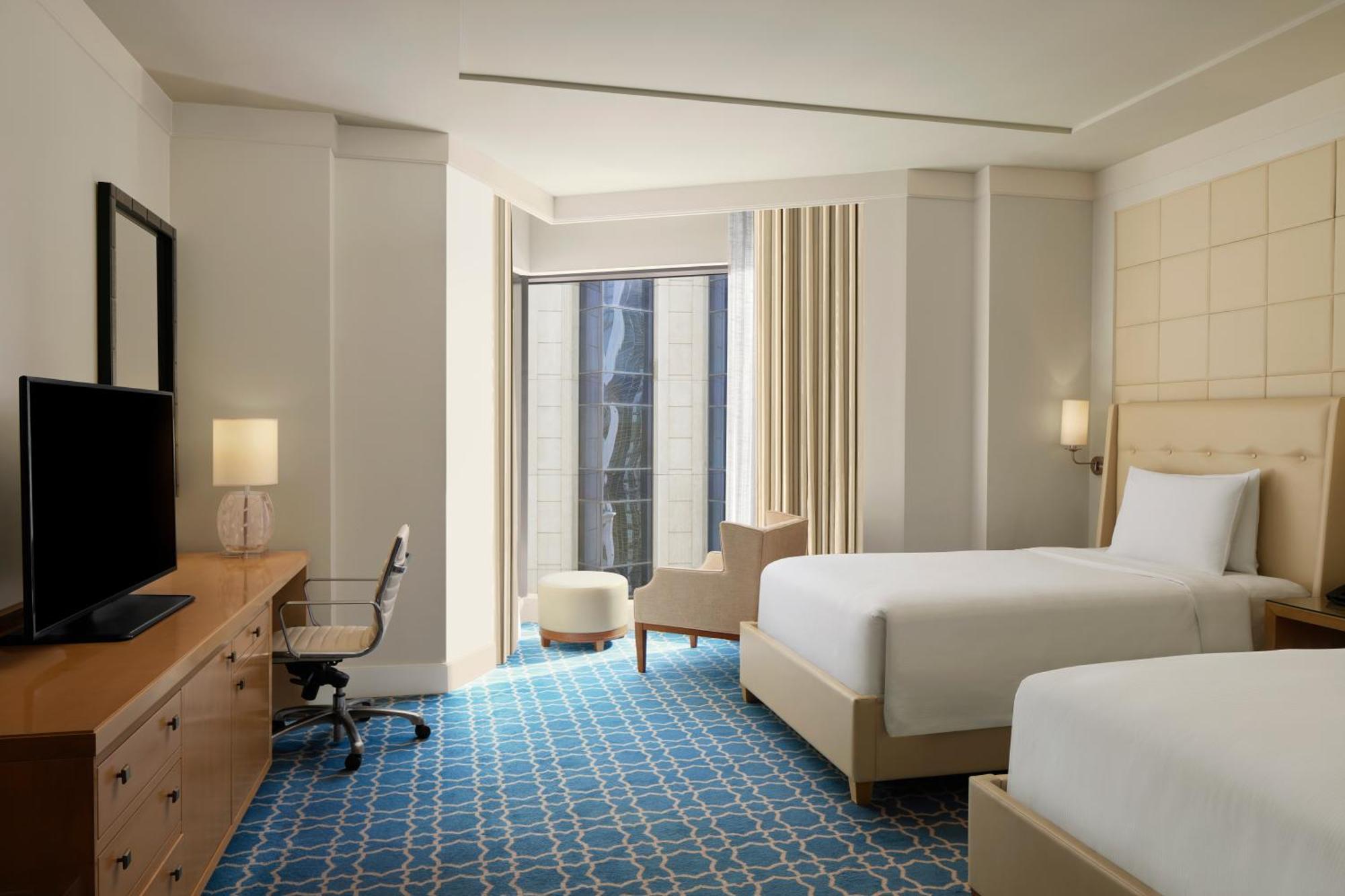 ヒルトン マッカ コンベンション ホテル メッカ エクステリア 写真 A guest room at the hotel