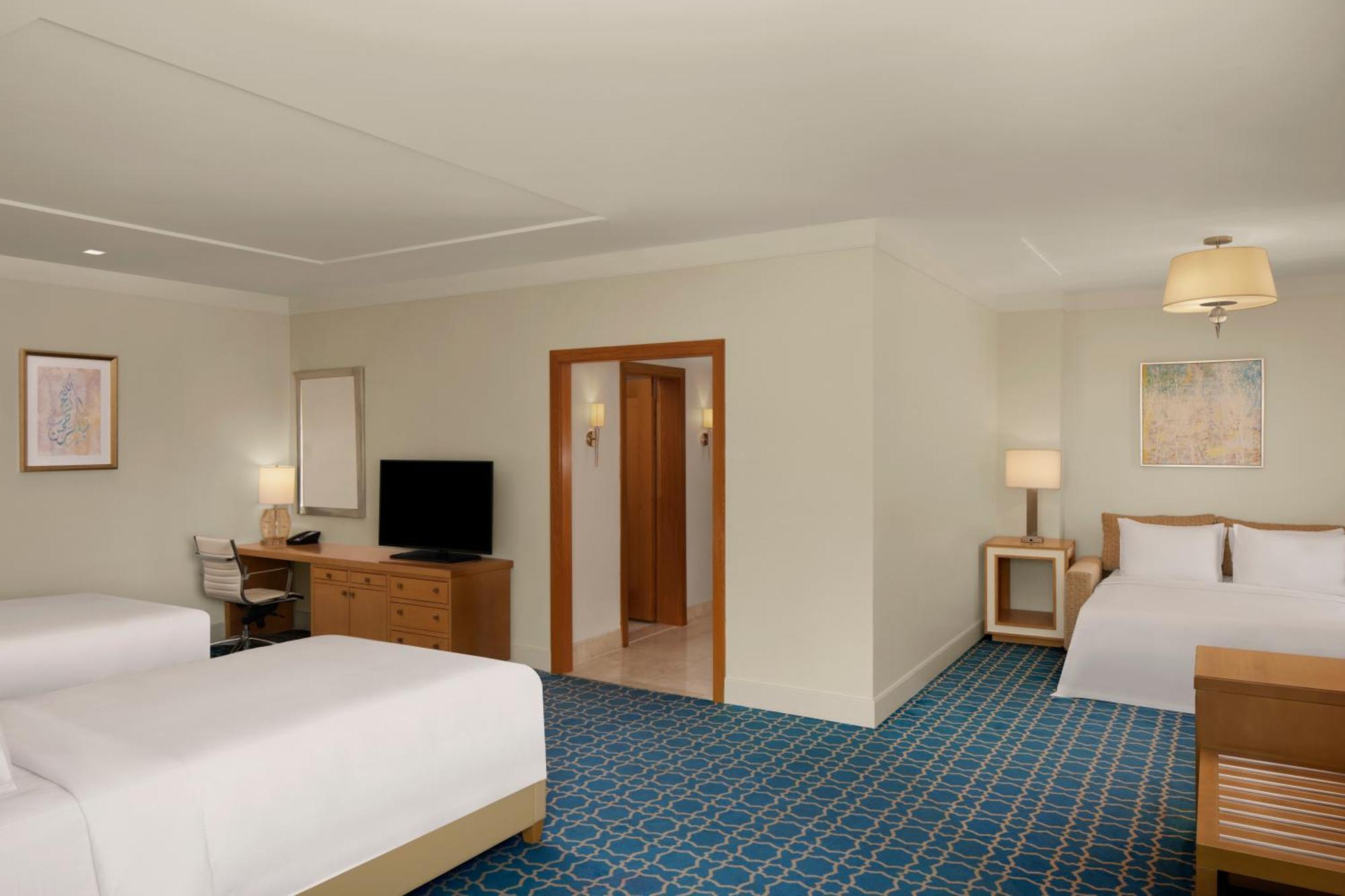 ヒルトン マッカ コンベンション ホテル メッカ エクステリア 写真 A room at the hotel