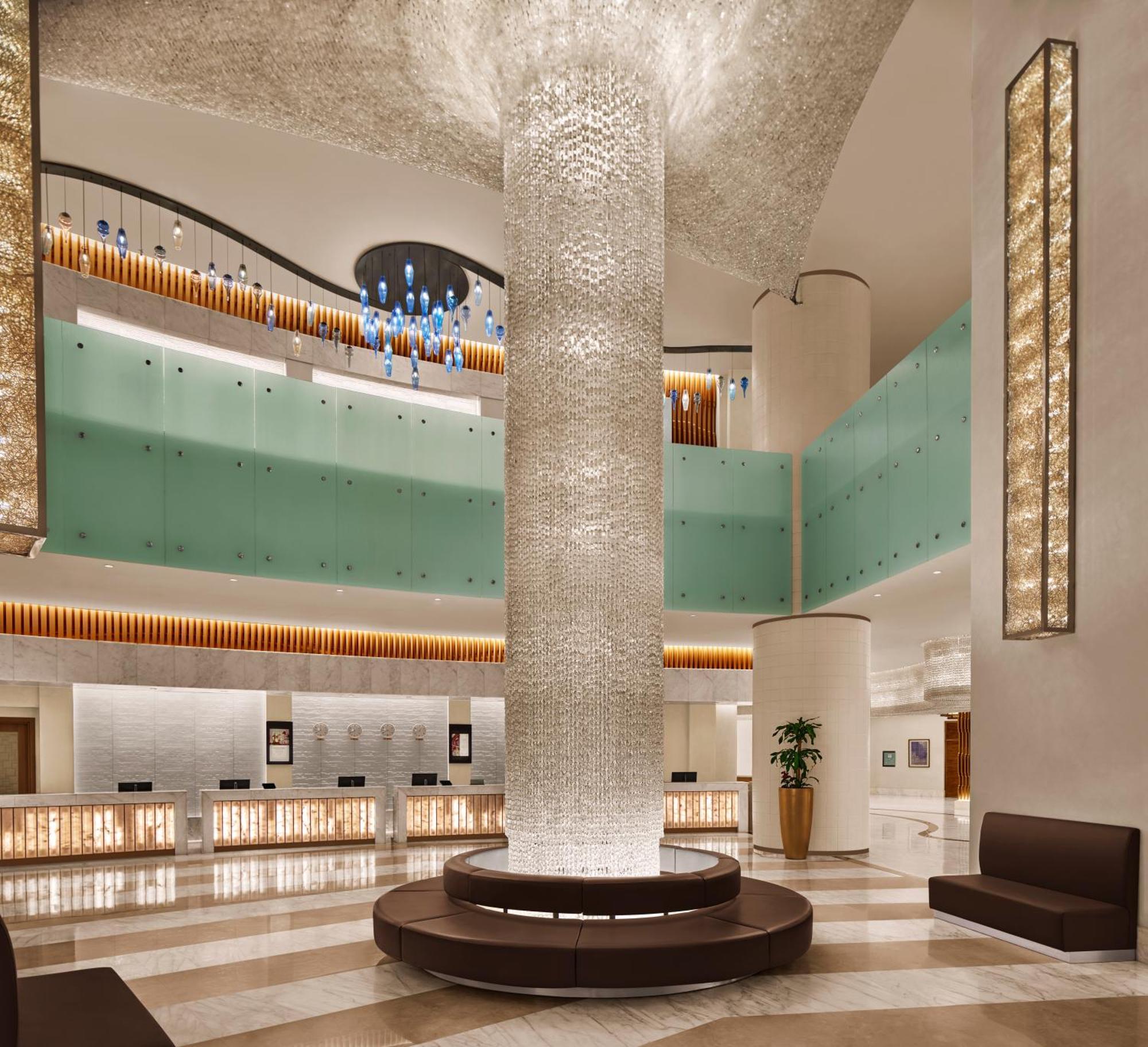 ヒルトン マッカ コンベンション ホテル メッカ エクステリア 写真 The lobby of the hotel
