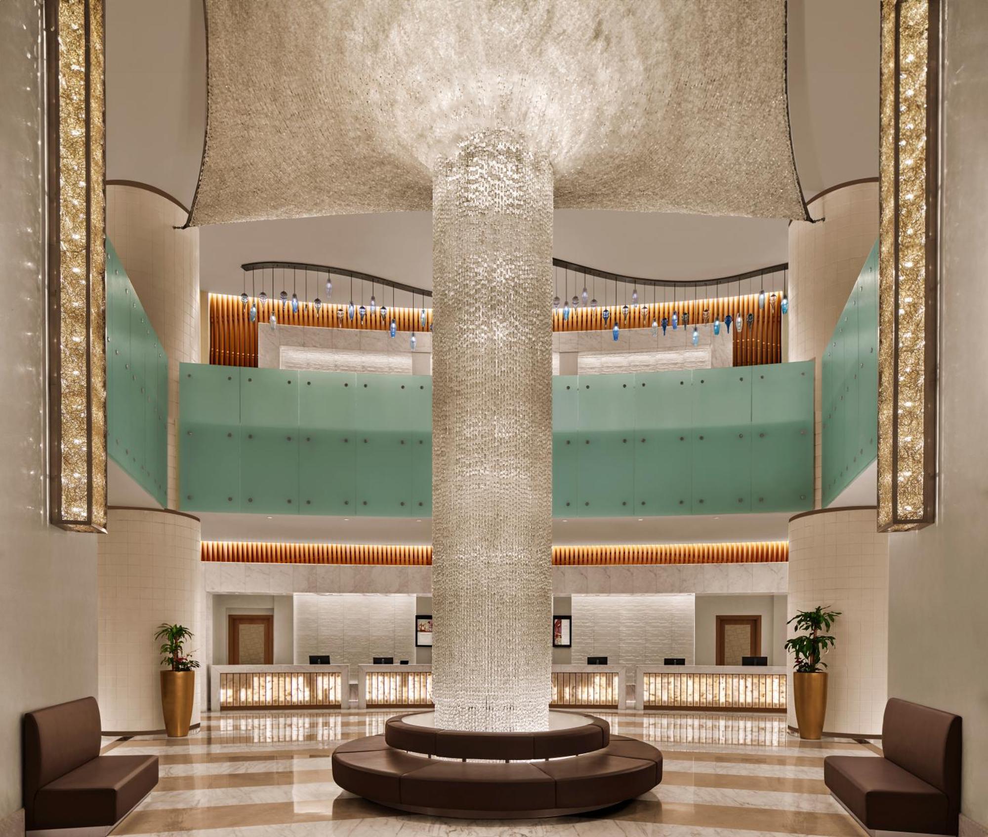 ヒルトン マッカ コンベンション ホテル メッカ エクステリア 写真 The lobby of the hotel
